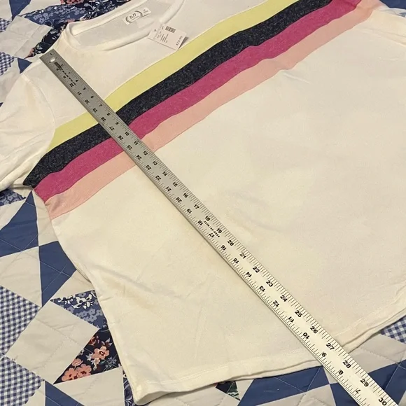 Maurices Long Sleeve Tee with Colorful Stripes - Picture 5 of 7